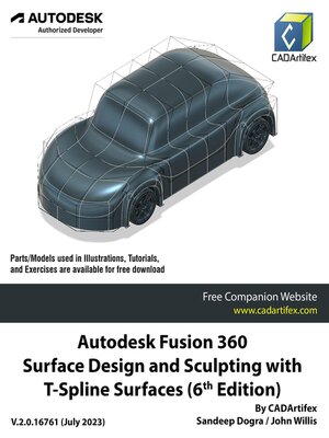 cover image of Autodesk Fusion 360 Surface Design and Sculpting with T-Spline Surfaces ()